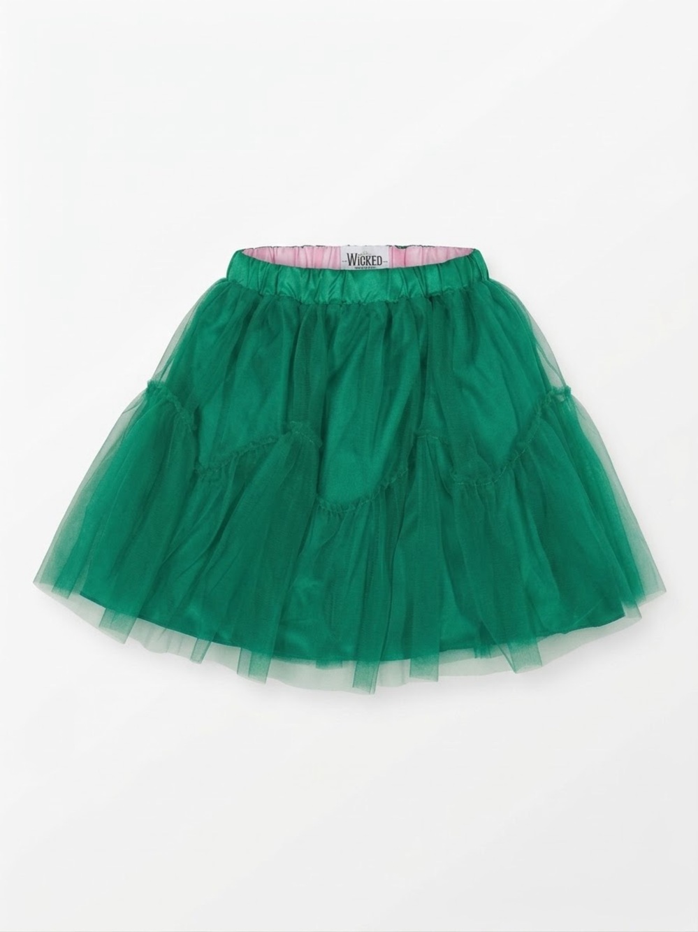 WICKED Reversible Pink/Green Tulle Skirt - Elphaba/Glinda Universal Studios